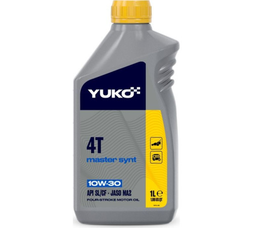 Моторное масло Yuko MASTER SYNT 4T 10-30 1л (4820070240450)