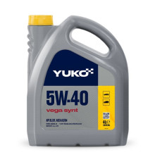 Моторна олива Yuko VEGA SYNT 5W-40 4л (4823110401453)