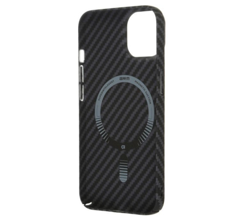 Чохол до мобільного телефона Armorstandart LikeCarbon MagCase Apple iPhone 14 Black (ARM66363)
