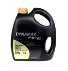Моторна олива DYNAMAX PREMIUM ULTRA F 5W30 5л (502038)