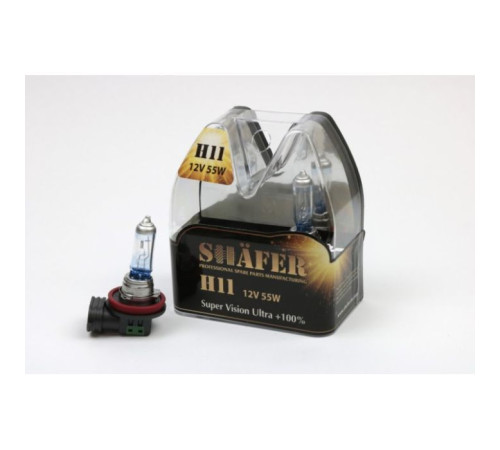 Автолампа SHAFER H1112V55WSuperVisionUltra+100 (SL3011)