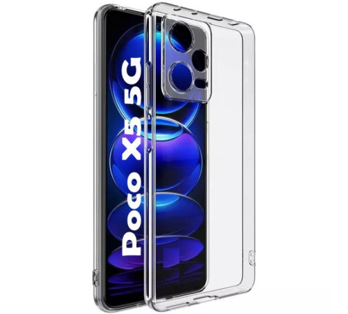 Чохол до мобільного телефона BeCover Xiaomi Redmi Note 12 5G/ Xiaomi Poco X5 5G Transparancy (708935)