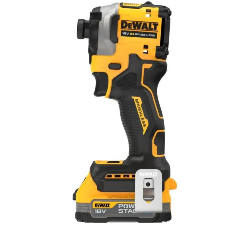 Шуруповерт DeWALT 18 В XR Li-lon PowerStack 2x1.7Ah, 206 Нм, кейс TSTAK (DCF850E2T)