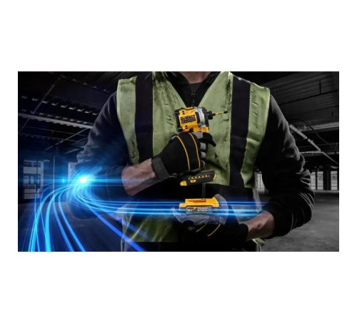 Шуруповерт DeWALT 18 В XR Li-lon PowerStack 2x1.7Ah, 206 Нм, кейс TSTAK (DCF850E2T)