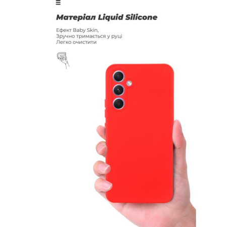 Чохол до мобільного телефона Armorstandart ICON Case Samsung A54 5G (A546) Camera cover Red (ARM66176)