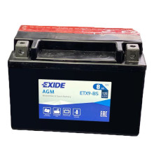 Акумулятор автомобільний EXIDE AGM 8Ah (+/-) (120EN) (ETX9-BS)
