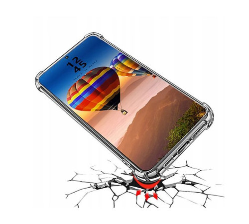 Чохол до мобільного телефона BeCover Anti-Shock Motorola Moto G72 Clear (709317)