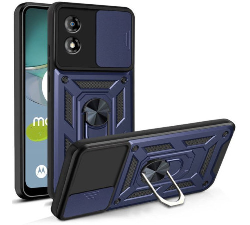 Чохол до мобільного телефона BeCover Military Motorola Moto E13 Blue (709102)
