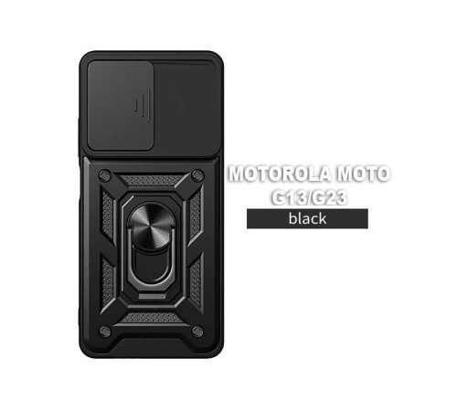 Чохол до мобільного телефона BeCover Military Motorola Moto G13/G23 Black (709097)