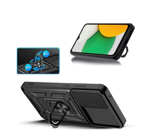 Чохол до мобільного телефона BeCover Military Motorola Moto G13/G23 Black (709097)