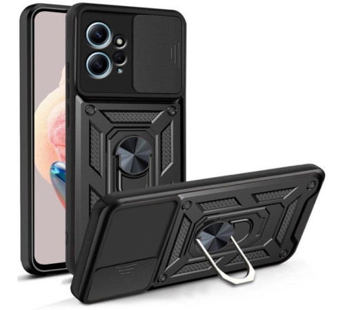 Чохол до мобільного телефона BeCover Military Xiaomi Redmi Note 12 4G Black (709155)