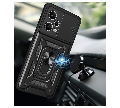 Чохол до мобільного телефона BeCover Military Xiaomi Redmi Note 12 Pro 5G Black (709159)