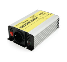 Автомобільний інвертор 12V/220V 300W чиста синусоїда, 1xShuko, 1xUSB Ritar (RSC-300)