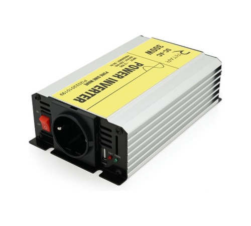 Автомобільний інвертор 12V/220V 300W чиста синусоїда, 1xShuko, 1xUSB Ritar (RSC-300)