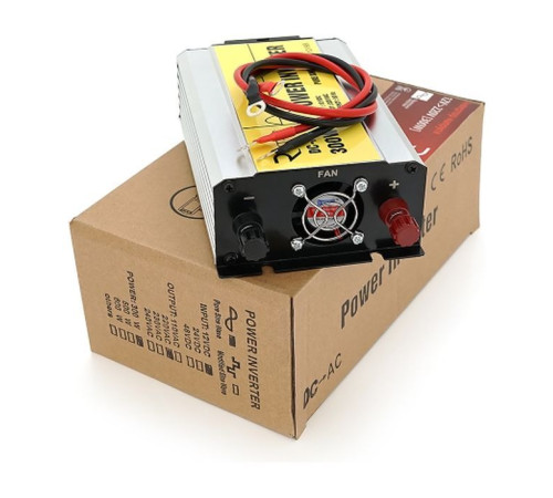 Автомобільний інвертор 12V/220V 300W чиста синусоїда, 1xShuko, 1xUSB Ritar (RSC-300)
