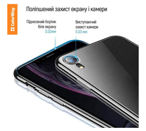 Чохол до мобільного телефона ColorWay TPU matt Xiaomi Redmi Note 12 black (CW-CTMXRN12-BK)