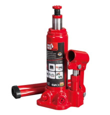 Домкрат GTM гідравлічний пляшковий 2т (181-345мм) (Т90204)