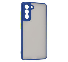 Чохол до мобільного телефона Armorstandart Frosted Matte Samsung S21 FE Navy Blue (ARM70488)
