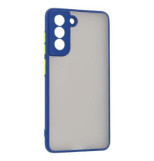 Чохол до мобільного телефона Armorstandart Frosted Matte Samsung S21 FE Navy Blue (ARM70488)
