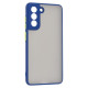 Чохол до мобільного телефона Armorstandart Frosted Matte Samsung S21 FE Navy Blue (ARM70488)
