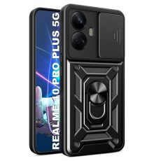 Чохол до мобільного телефона BeCover Military Realme 10 Pro Plus 5G Black (710022)