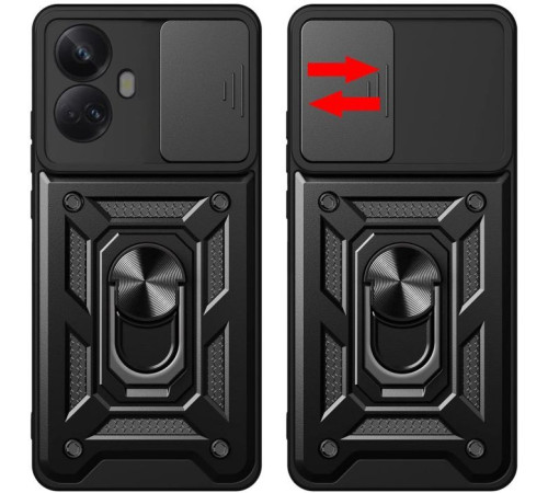 Чохол до мобільного телефона BeCover Military Realme 10 Pro Plus 5G Black (710022)