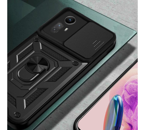 Чохол до мобільного телефона BeCover Military Xiaomi Redmi Note 12S Black (710008)