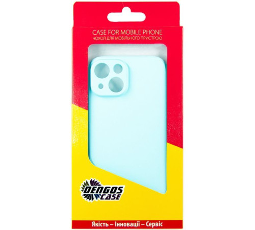 Чохол до мобільного телефона Dengos Soft iPhone 15 (ice blue) (DG-TPU-SOFT-36)
