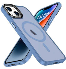 Чохол до мобільного телефона 2E Basic Apple iPhone 15 Plus Soft Touch MagSafe Cover Light Blue (2E-IPH-15PRM-OCLS-BL)