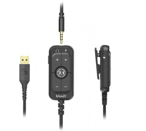 Навушники A4Tech Bloody M590i 7.1 Sports Navy (4711421986076)