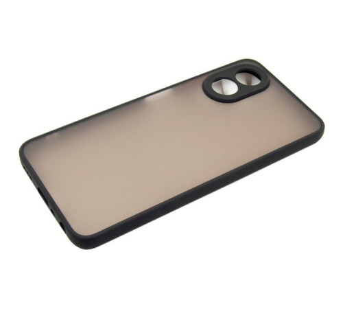 Чохол до мобільного телефона Dengos Matte OPPO A38 (black) (DG-TPU-MATT-134)