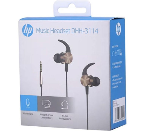Навушники HP DHH-3114 Gold (DHH-3114GD)