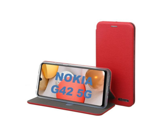 Чохол до мобільного телефона BeCover Exclusive Nokia G42 5G Burgundy Red (710252)