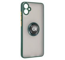 Чохол до мобільного телефона Armorstandart Frosted Matte Ring Samsung A05 (A055) Dark Green (ARM72761)
