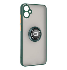 Чохол до мобільного телефона Armorstandart Frosted Matte Ring Samsung A05 (A055) Dark Green (ARM72761)