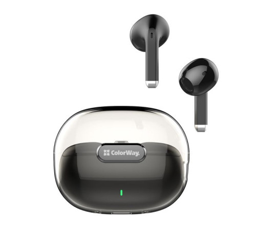 Навушники ColorWay Slim TWS-2 Earbuds Black (CW-TWS2BK)