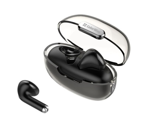 Навушники ColorWay Slim TWS-2 Earbuds Black (CW-TWS2BK)