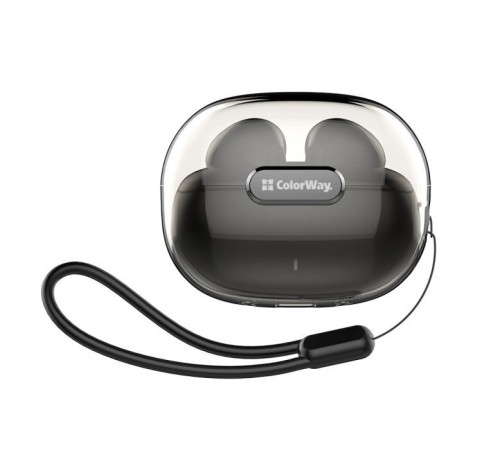 Навушники ColorWay Slim TWS-2 Earbuds Black (CW-TWS2BK)