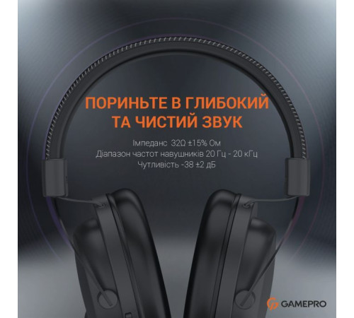 Навушники GamePro HS1050 Black (HS1050)