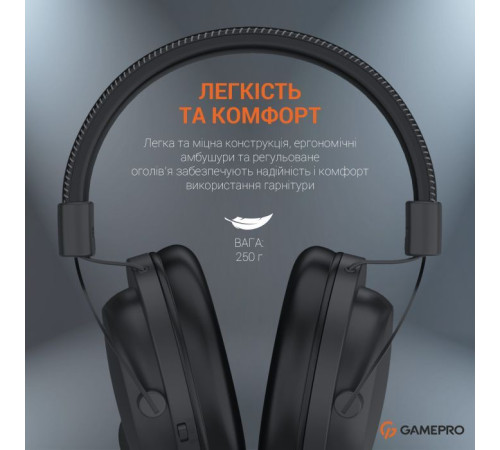 Навушники GamePro HS1050 Black (HS1050)