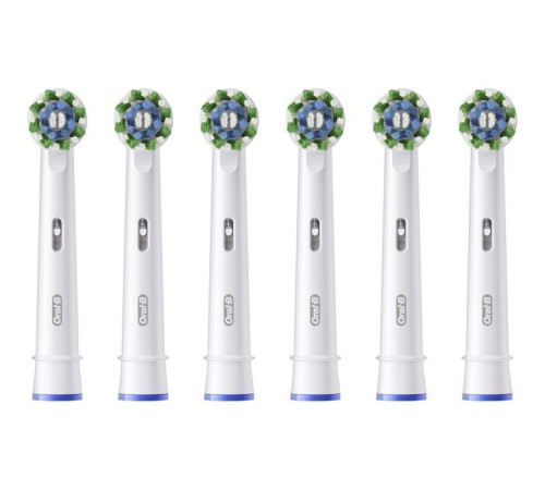Насадка для зубної щітки Oral-B Pro Cross Action, 6 шт (8006540847879)