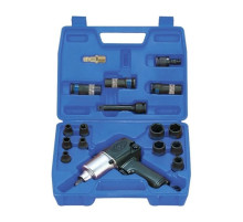 Гайковерт KING TONY пневмо 1/2" 678 Нм з головками (44116MP)