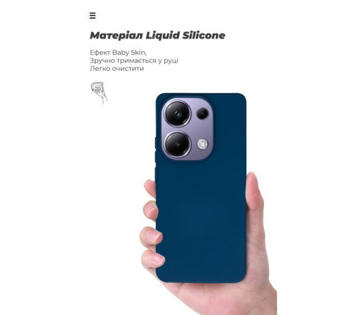 Чохол до мобільного телефона Armorstandart ICON Case Xiaomi Poco M6 Pro 4G Dark Blue (ARM74148)