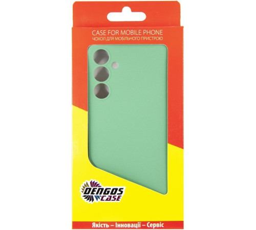 Чохол до мобільного телефона Dengos Soft Samsung Galaxy A25 5G (mint) (DG-TPU-SOFT-52)