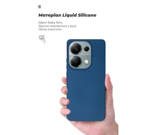 Чохол до мобільного телефона Armorstandart ICON Xiaomi Redmi Note 13 Pro 4G Dark Blue (ARM73137)