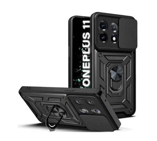 Чохол до мобільного телефона BeCover Military OnePlus 11 Black (710710)