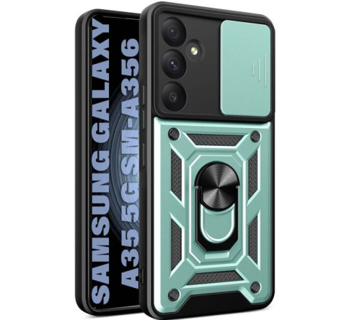 Чохол до мобільного телефона BeCover Military Samsung Galaxy A35 5G SM-A356 Dark Green (711016)