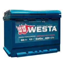 Акумулятор автомобільний Westa 6CT-60 А (0) А 600A