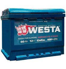 Акумулятор автомобільний Westa 6CT-60 А (1) А 600A