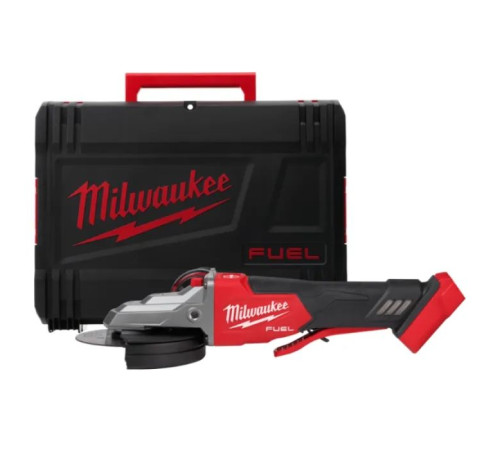 Шлифовальная машина Milwaukee M18 FSAGF125XPDB-0X, 125 мм, с плоским редуктором, HD кейс (без АКБ и ЗУ) (4933478439)